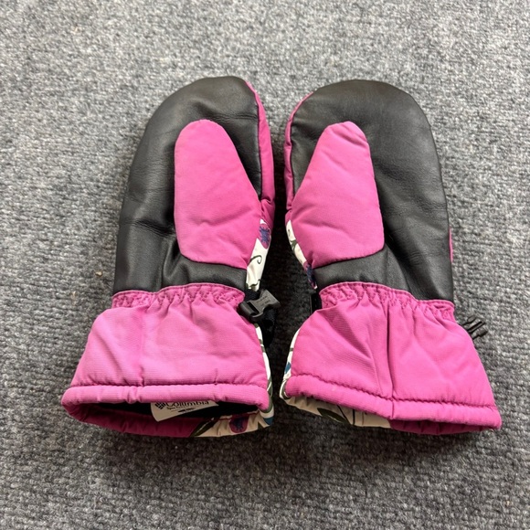 COLUMBIA Girls Pink Core II Mitten Winter Snow Mitten size: Youth Large - Picture 2 of 7